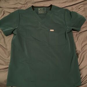 Figs men green scrub top medium
